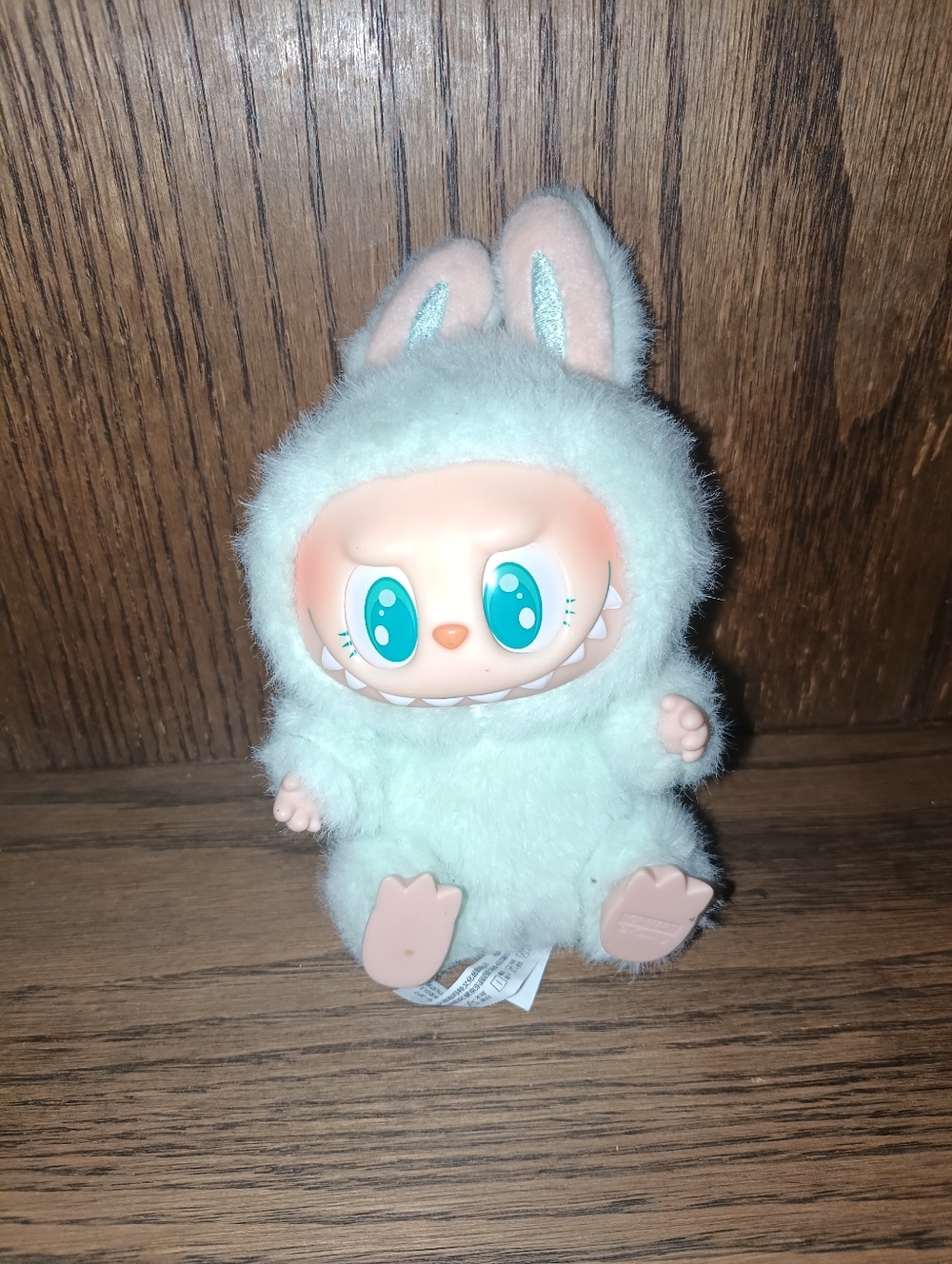 Plush Bunny Pet Toy in Mint Green - Small Pets